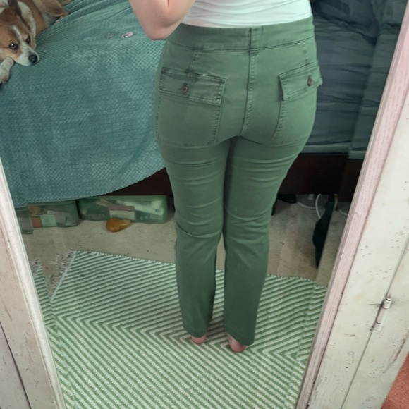J Crew Army Green pants - Picture 5 of 15